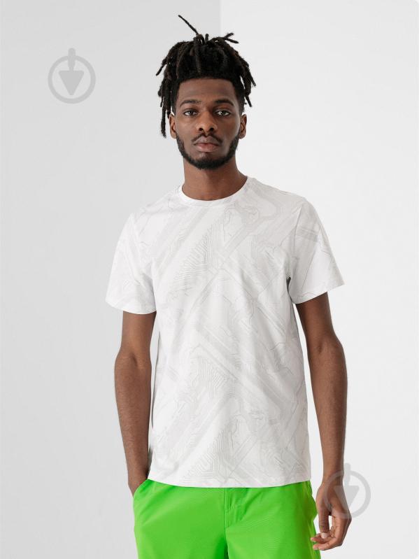 Футболка 4F D4L21-TSM229-10A р.S белый - фото 3