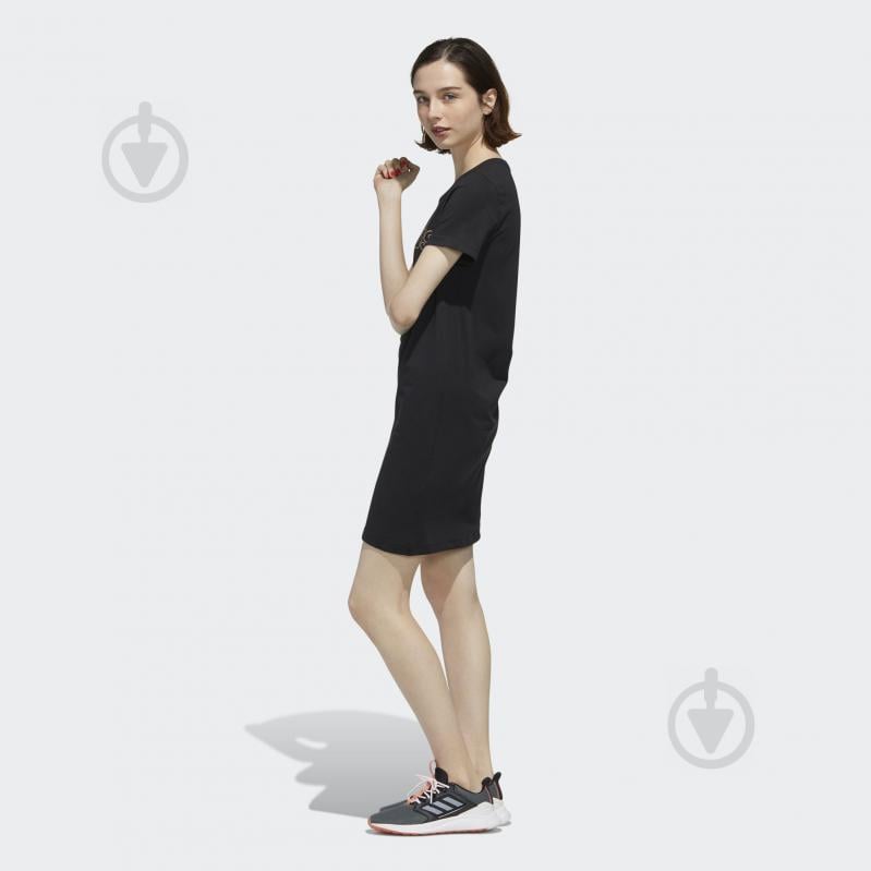 Платье Adidas W E BRAND DRESS FL0141 р.XS черный - фото 4