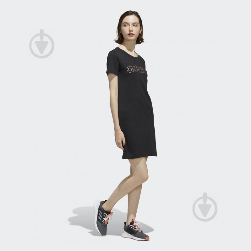 Платье Adidas W E BRAND DRESS FL0141 р.XS черный - фото 6