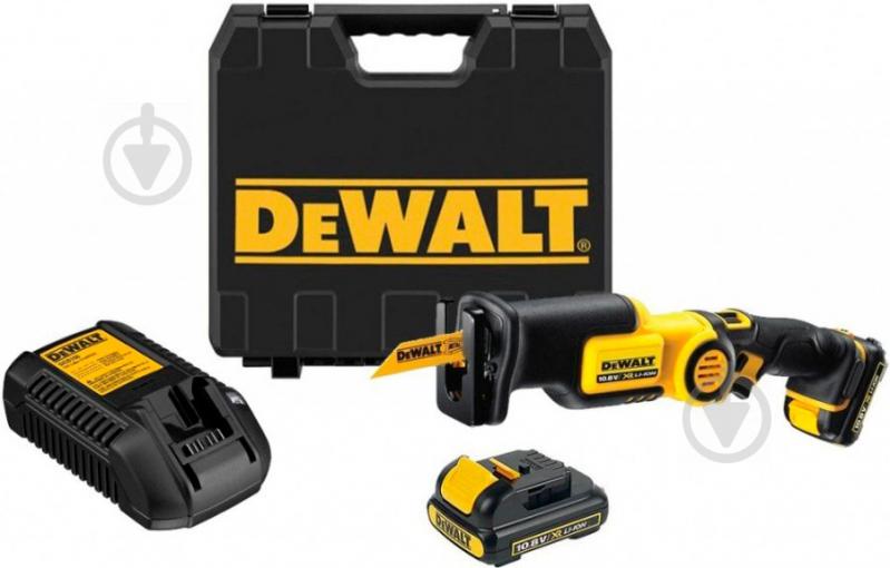 Пила шабельна DeWalt FleхVolt акумуляторна DCS310D2 - фото 1