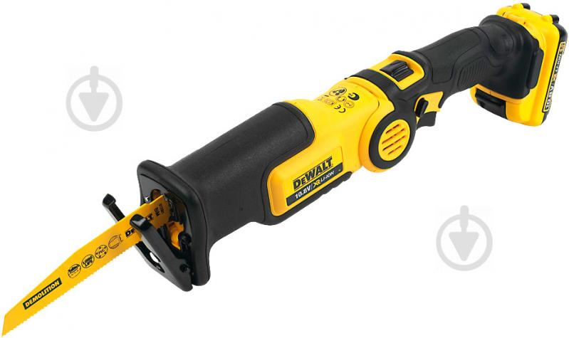 Пила шабельна DeWalt FleхVolt акумуляторна DCS310D2 - фото 2