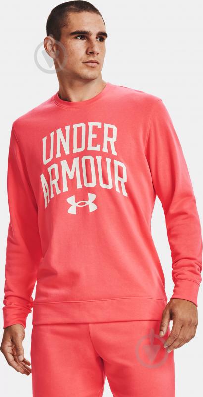 Світшот Under Armour UA RIVAL TERRY CREW 1361561-690 р. 2XL червоний - фото 3