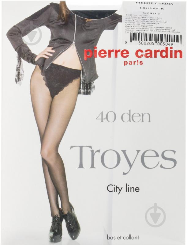 Колготки Pierre Cardin TROYES 40 den NERO 2 черный - фото 1