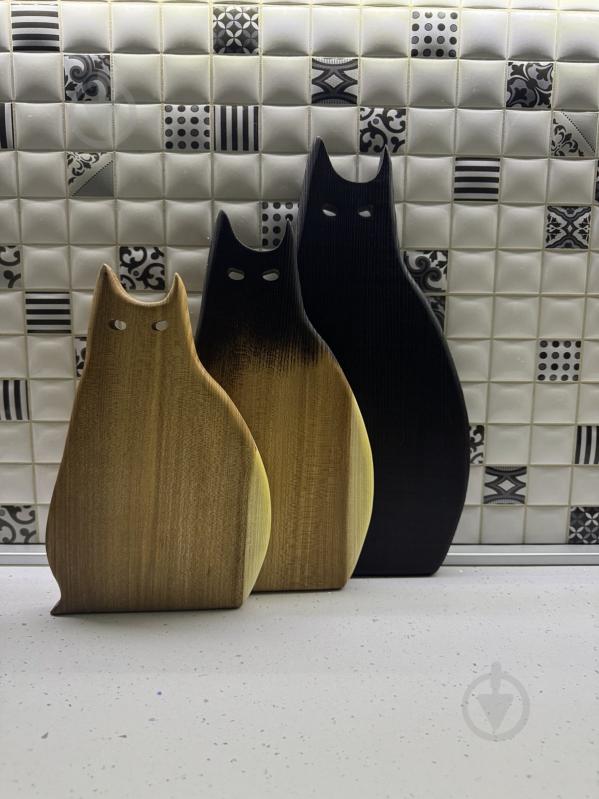 Доска для сервировки Tarkus Кот 280х180 мм - фото 2