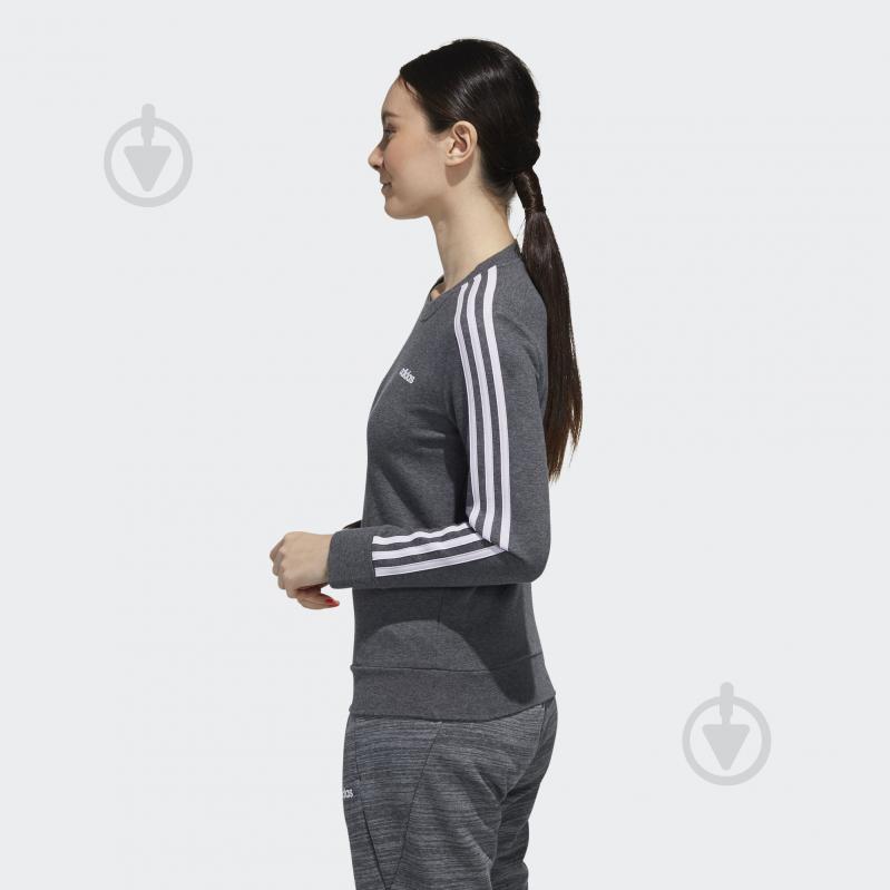 Джемпер Adidas W E 3S SWEAT FT FL0149 р. L сірий - фото 4