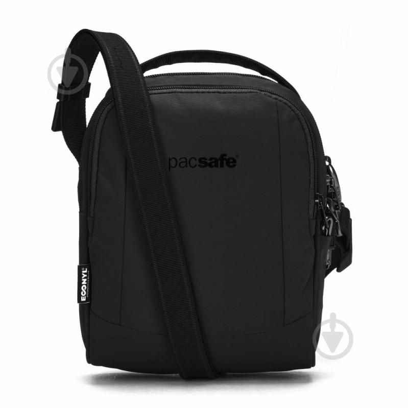 Сумка Pacsafe LS100 crossbody 3 л чорний - фото 1