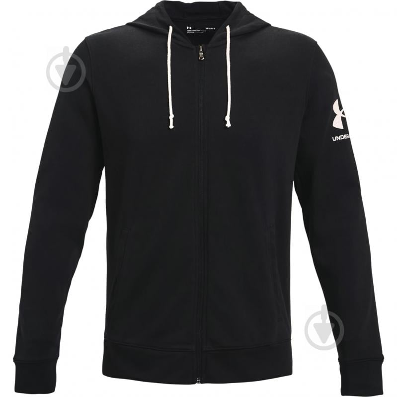 Джемпер Under Armour UA RIVAL TERRY FZ HD 1361606-001 р. 2XL чорний - фото 1