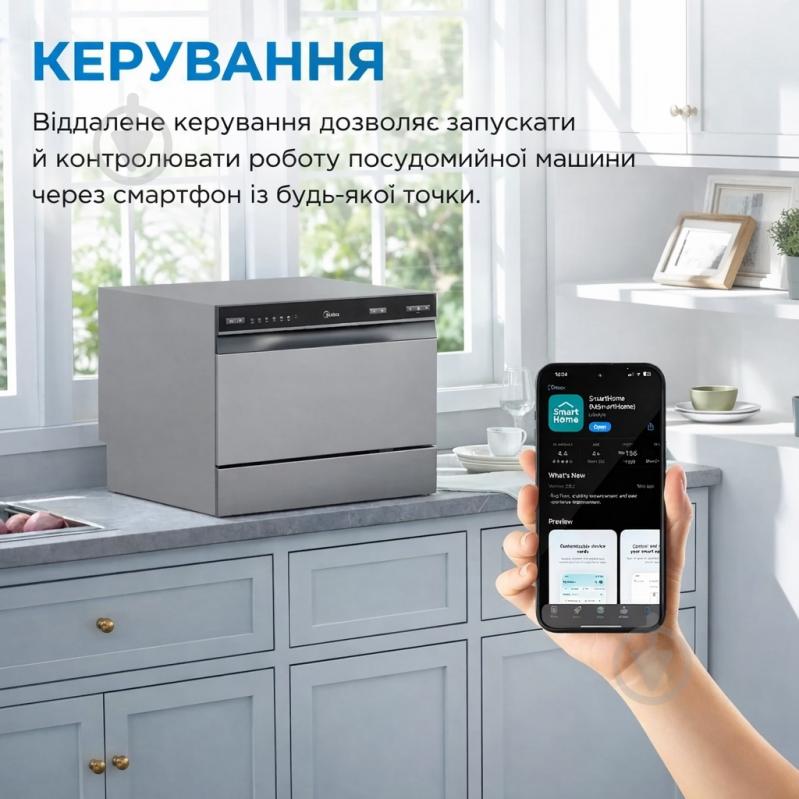 Посудомоечная машина Midea MCFD55S460Si - фото 6