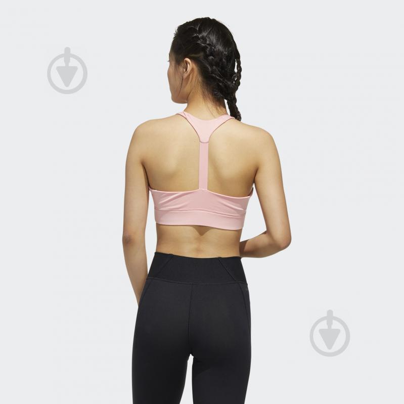 Бра Adidas W BB BRA TOP FL0219 р.S рожевий - фото 5