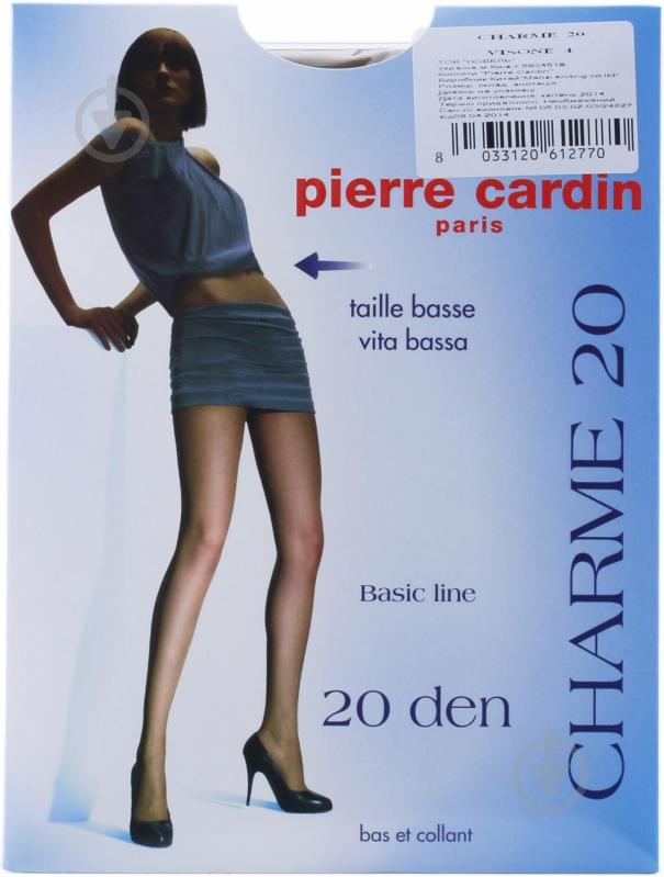 Колготки Pierre Cardin CHARME 20 den VISONE 4 бежевый - фото 1