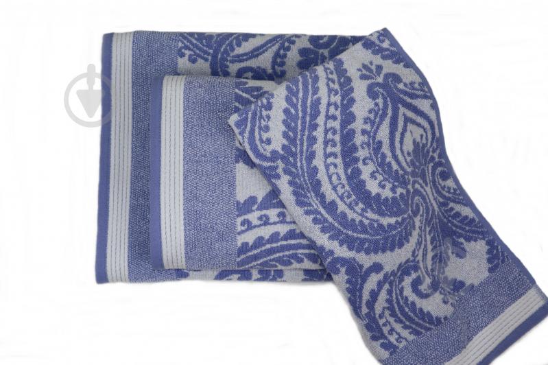 Полотенце махровое Milestone 70x140 см синий с рисунком La Nuit - фото 3 Полотенце махровое Milestone 70x140 см синий с рисунком La Nuit - фото 3