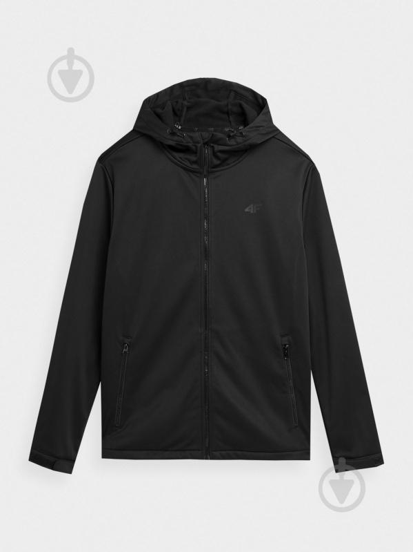 Куртка 4F SOFTSHELL JACKET M156 4FAW23TSOFM156-20S р.S чорна - фото 3