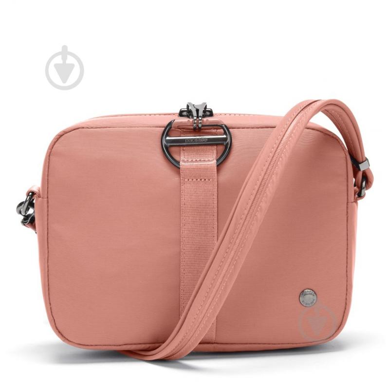 Сумка Pacsafe Citysafe CX square crossbody 3,2 л рожевий - фото 1