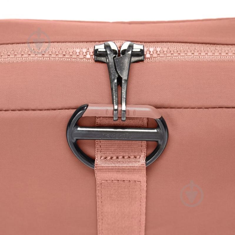 Сумка Pacsafe Citysafe CX square crossbody 3,2 л рожевий - фото 2