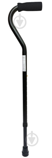 Трость телескопическая 10100/C/E/BL 10100/C/E/BL черный - фото 1