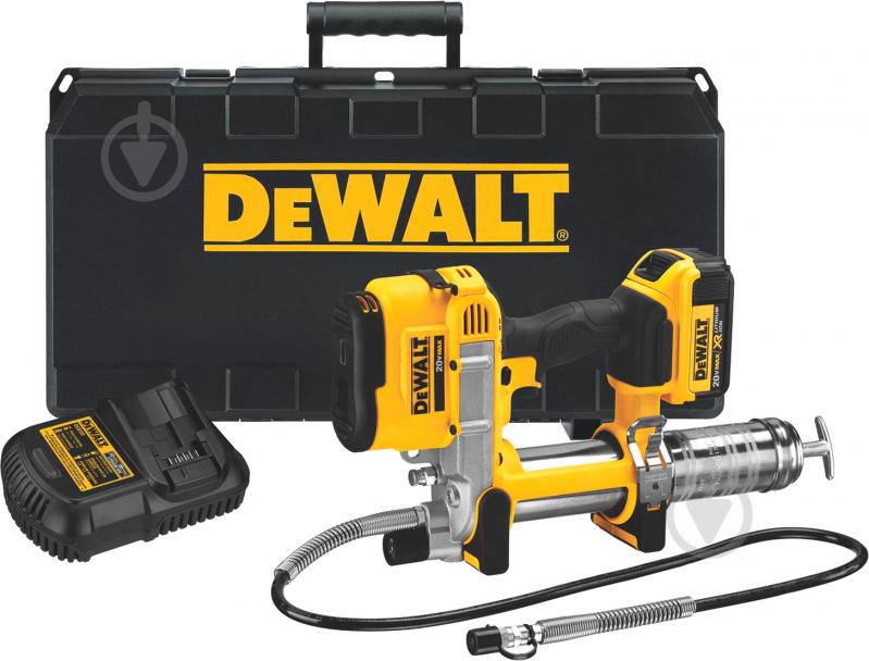 Пістолет масляний DEWALT акумуляторний DCGG571M1 - фото 15