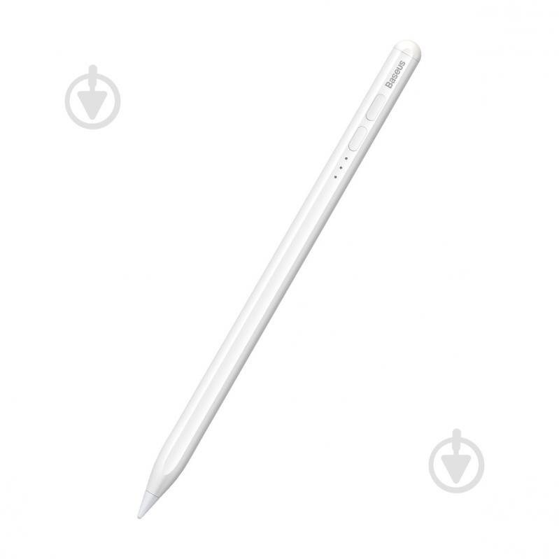 Стилус BASEUS Smooth Writing with LED Indicators + Active tip + Cable Type-C 3A 0.3 м White (SXBC000202) - фото 1 Стилус BASEUS Smooth Writing with LED Indicators + Active tip + Cable Type-C 3A 0.3 м White (SXBC000202) - фото 1