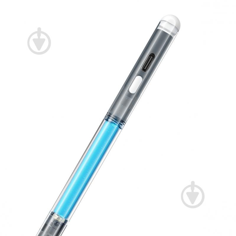 Стилус BASEUS Smooth Writing with LED Indicators + Active tip + Cable Type-C 3A 0.3 м White (SXBC000202) - фото 6 Стилус BASEUS Smooth Writing with LED Indicators + Active tip + Cable Type-C 3A 0.3 м White (SXBC000202) - фото 6