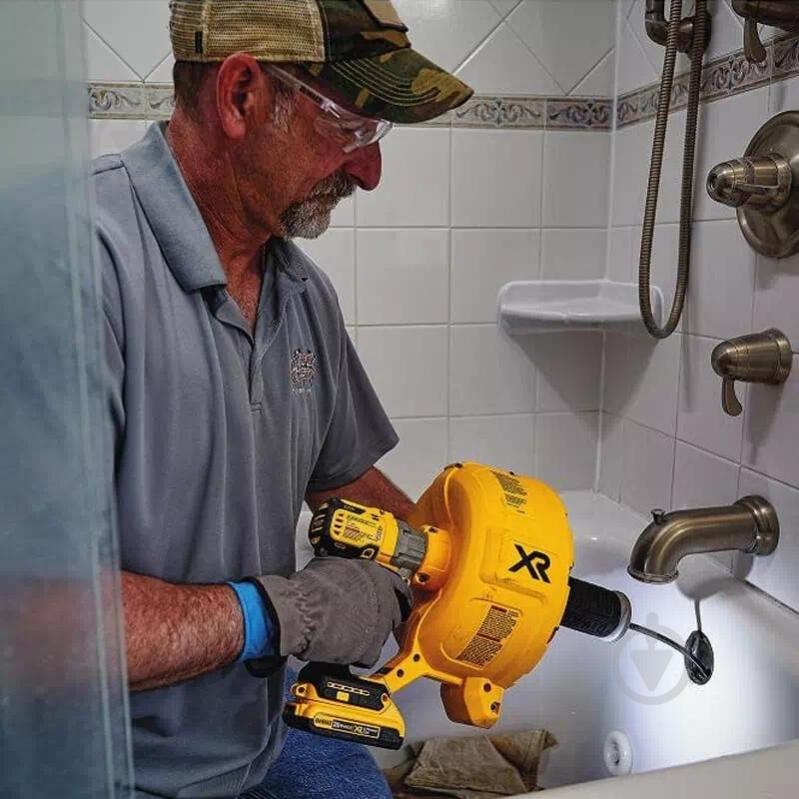 Пристрій для чистки труб DeWalt DCD200N - фото 4