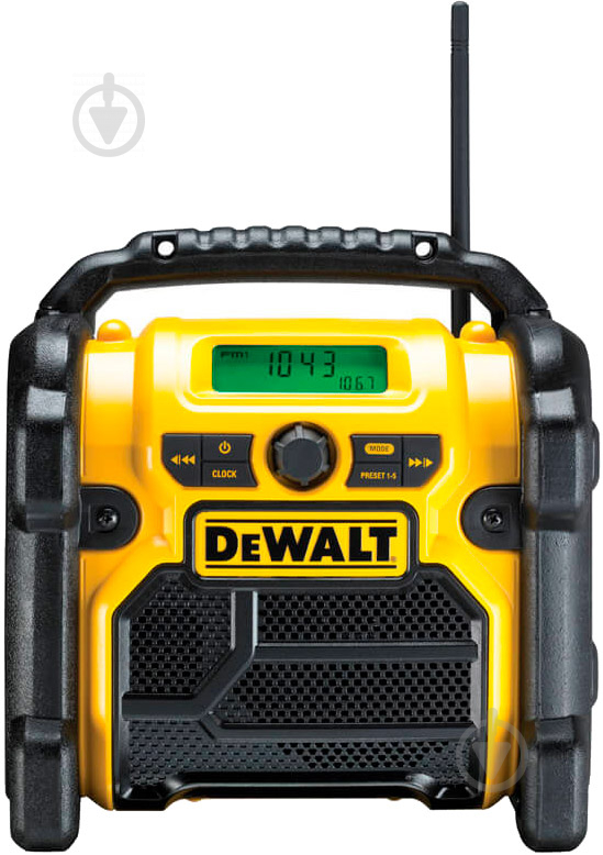 Будівельна колонка DeWalt AM/FM AUX порт без акумулятора і зарядного пристрою DCR019 - фото 1