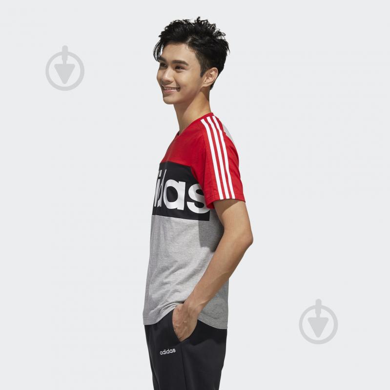 Футболка Adidas M ESS CB TEE FL0294 р.M красный - фото 4
