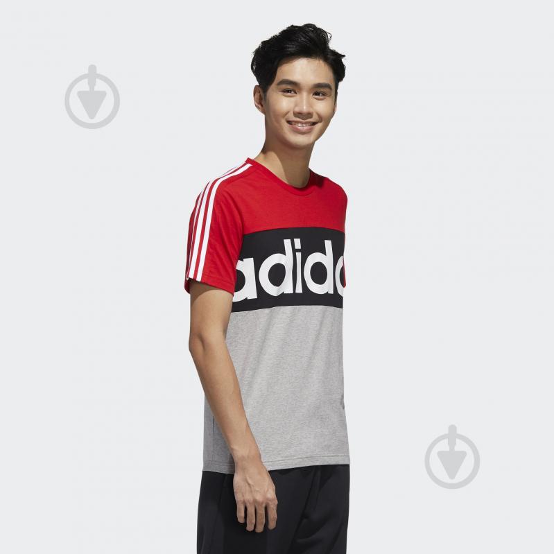 Футболка Adidas M ESS CB TEE FL0294 р.M красный - фото 6