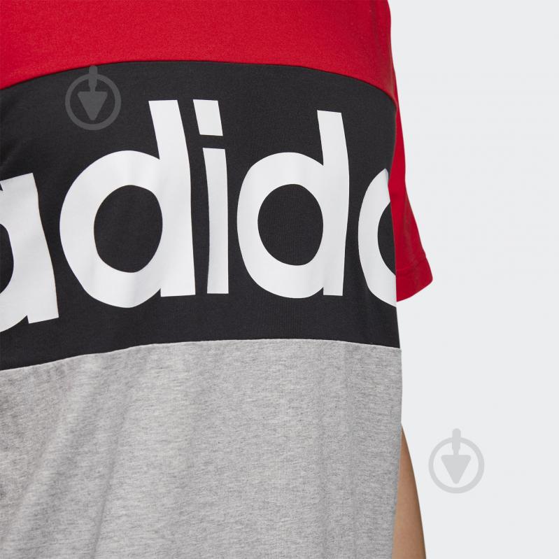 Футболка Adidas M ESS CB TEE FL0294 р.M красный - фото 7