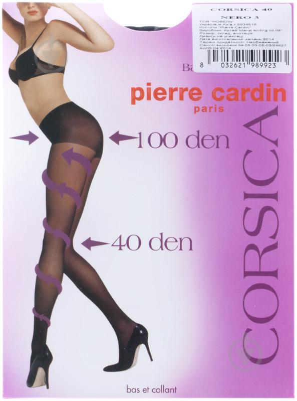 Колготки Pierre Cardin CORSICA 40 den NERO 2 черный - фото 1