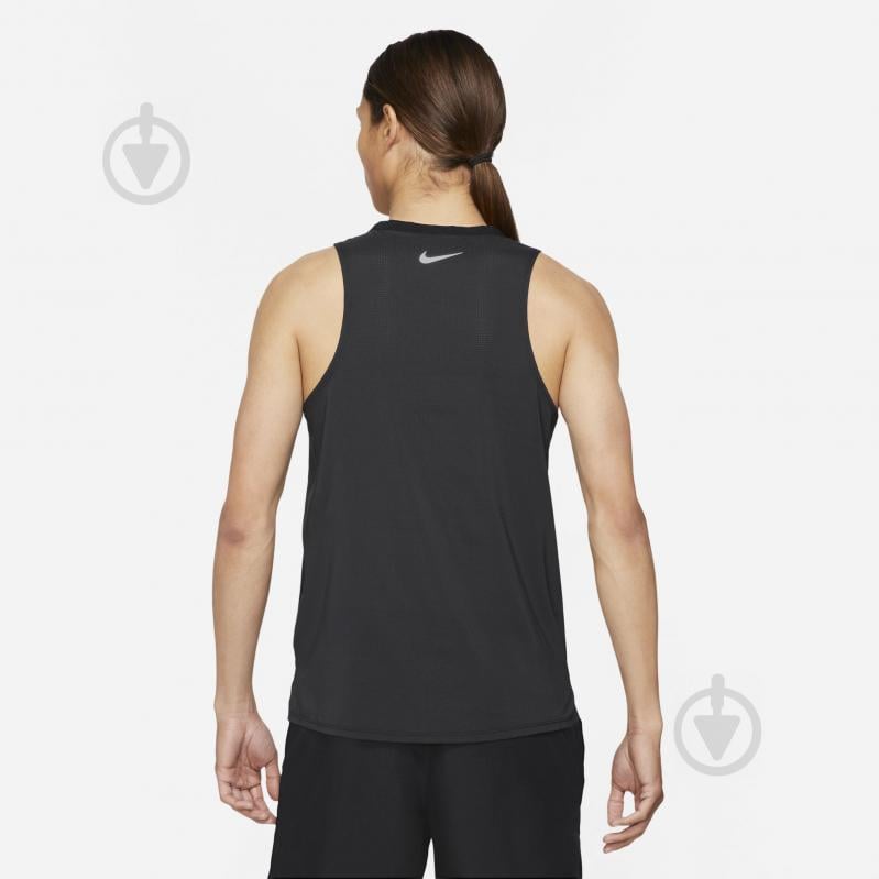 Майка Nike M NK DF RUN DVN RISE 365 TANK DD4786-010 р.XL черный - фото 2