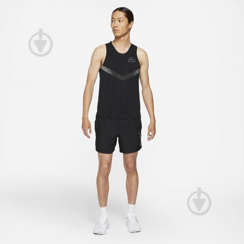 Майка Nike M NK DF RUN DVN RISE 365 TANK DD4786-010 р.XL черный - фото 5