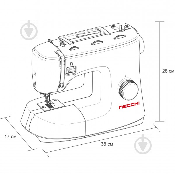 Necchi K132A Швейна машина - фото 7