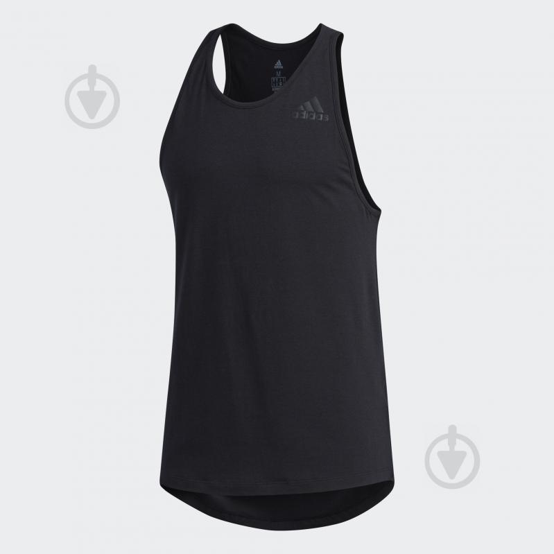 Майка Adidas CITY BASE TANK FL1514 р.XL чорний - фото 1