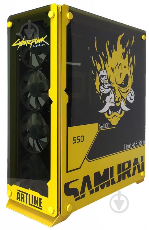 Компьютер Artline Samurai (SAMURAIv24) black/yellow - фото 8 Компьютер Artline Samurai (SAMURAIv24) black/yellow - фото 8