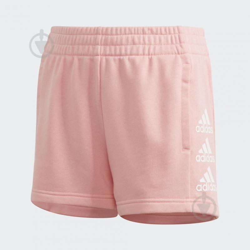 Шорты Adidas JG MH SHORT FL1798 р. 164 розовый - фото 1