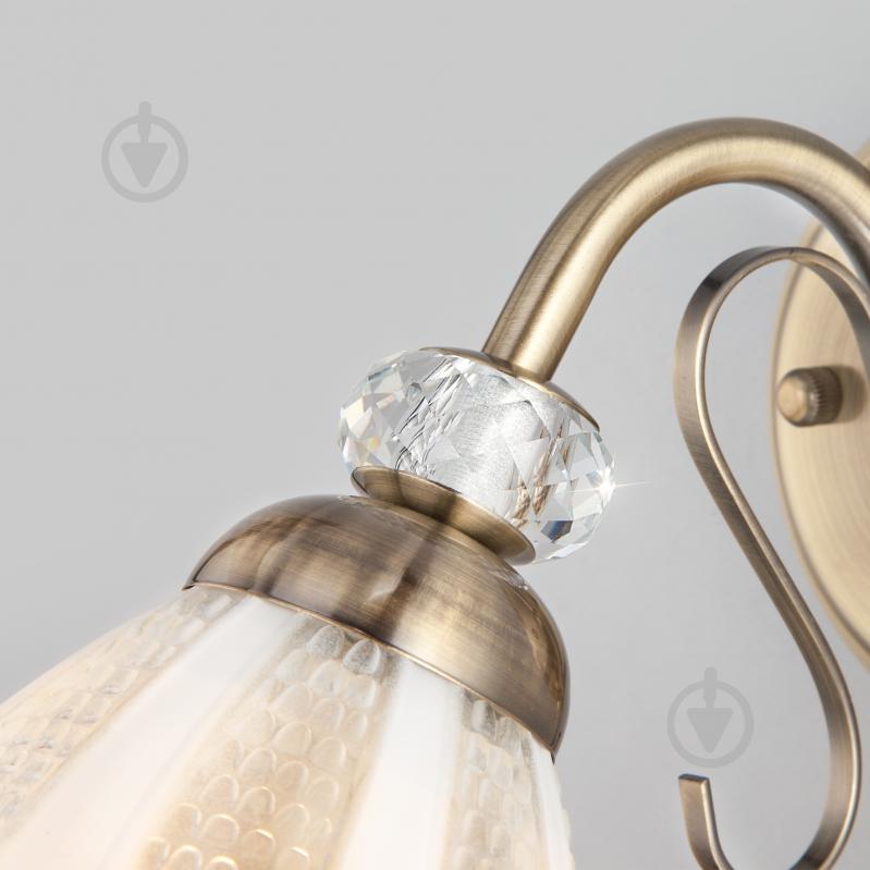 Бра Floranse 1x60 Вт E27 бронзовый 30155/1 - фото 4