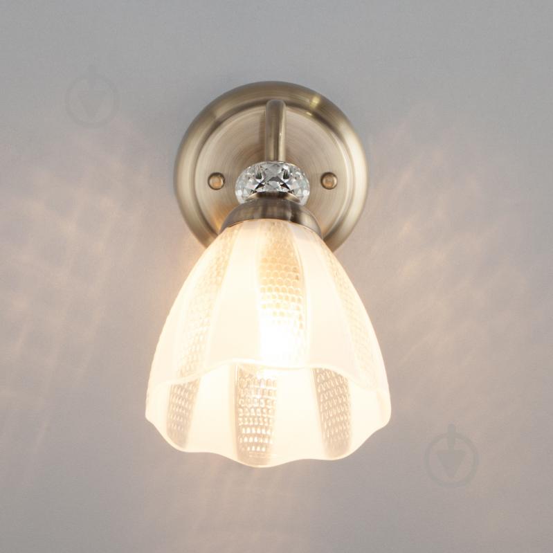 Бра Floranse 1x60 Вт E27 бронзовый 30155/1 - фото 5