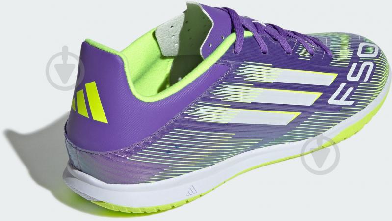 Футзальне взуття Adidas F50 CLUB IN JI0023 р.42 2/3 фіолетовий - фото 4 Футзальне взуття Adidas F50 CLUB IN JI0023 р.42 2/3 фіолетовий - фото 4