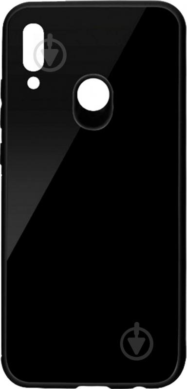 Чехол защитный Intaleo (Real Glass) black полиуретановый для Huawei Y7 2019 - фото 3