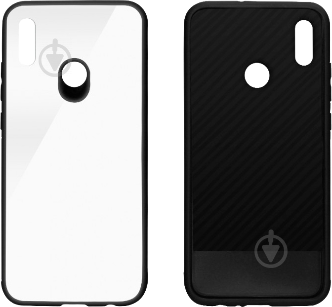 Чохол захисний Intaleo (Real Glass) white поліуретановий для Huawei Y6 2019 - фото 2