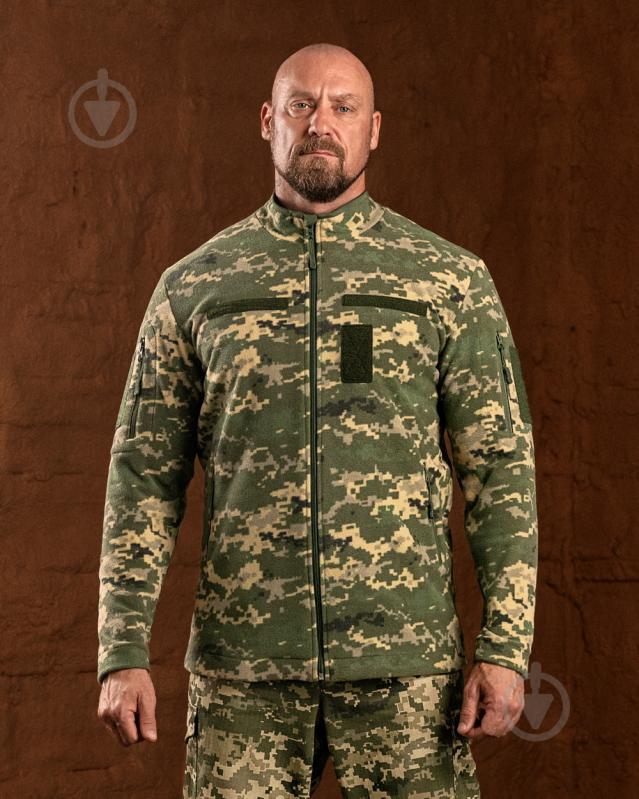 Кофта Valter Factory Тактична флісова ММ-14, 176см HV7006 р. XXL піксель - фото 1