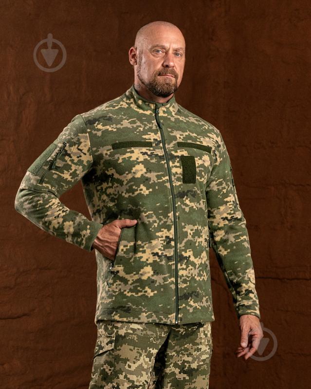 Кофта Valter Factory Тактична флісова ММ-14, 176см HV7006 р. XXL піксель - фото 3