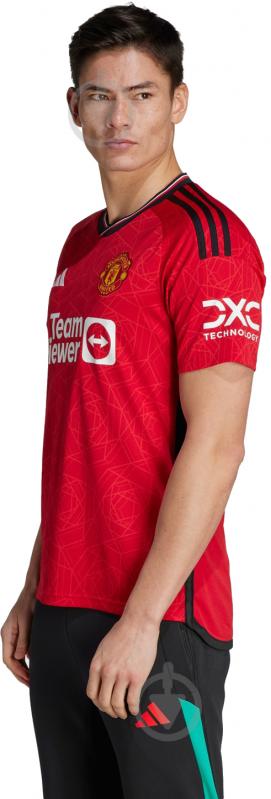 Футболка Adidas MUFC H JSY IP1726 р.M красный - фото 1