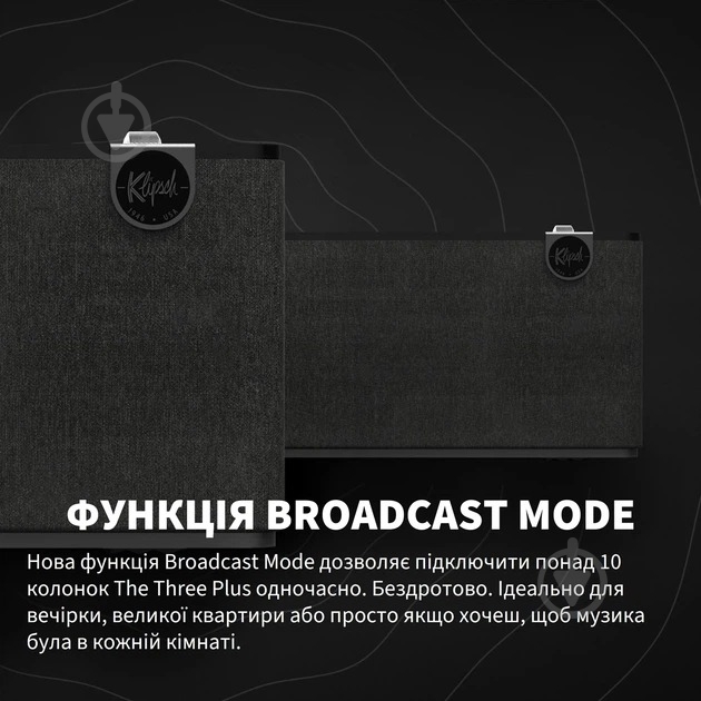 Акустическая система Klipsch The Three Plus 2.1 matte black (1071962) - фото 6