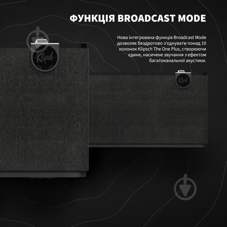 Акустична система Klipsch The One Plus Matt Black 2.1 (1071959) - фото 11 Акустична система Klipsch The One Plus Matt Black 2.1 (1071959) - фото 11
