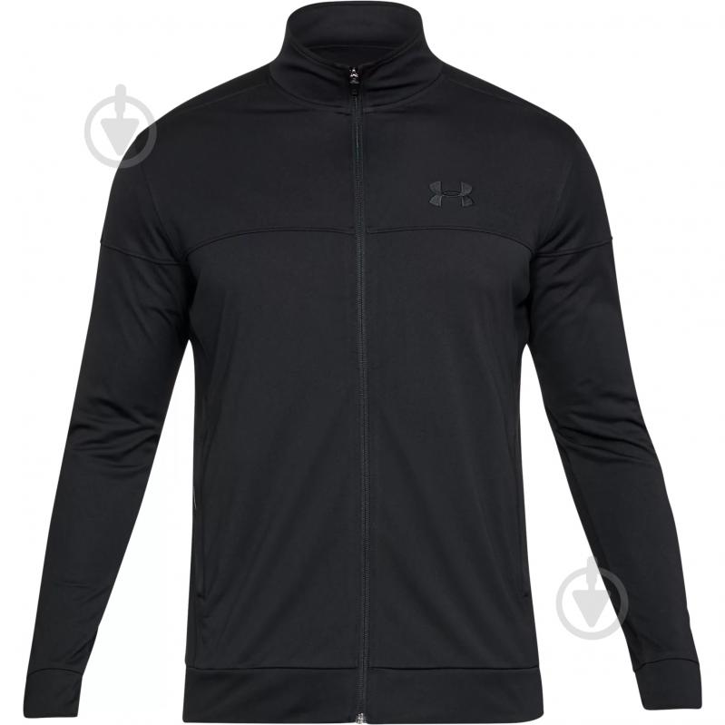 Джемпер Under Armour UA Sportstyle Pique Trck Jkt 1313204-001 р. M черный - фото 1