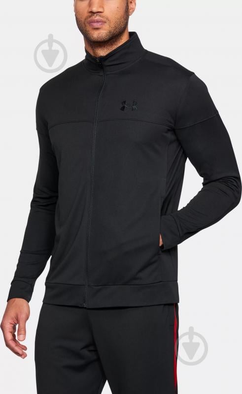 Джемпер Under Armour UA Sportstyle Pique Trck Jkt 1313204-001 р. M черный - фото 3