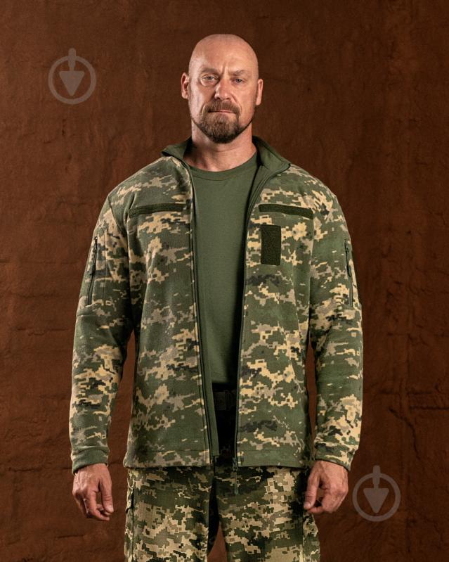 Кофта Valter Factory Тактична флісова ММ-14, 176см HV7006 р. 4XL піксель - фото 4