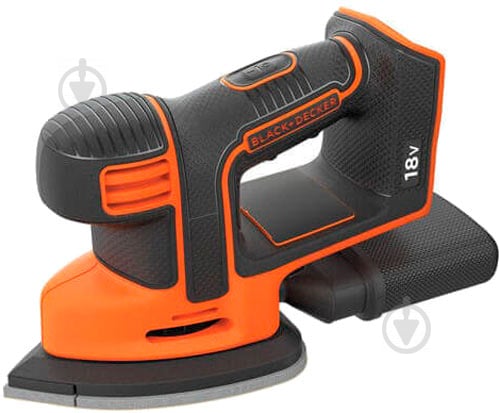 Вібраційна шліфмашина Black+Decker BDCDS18N - фото 1