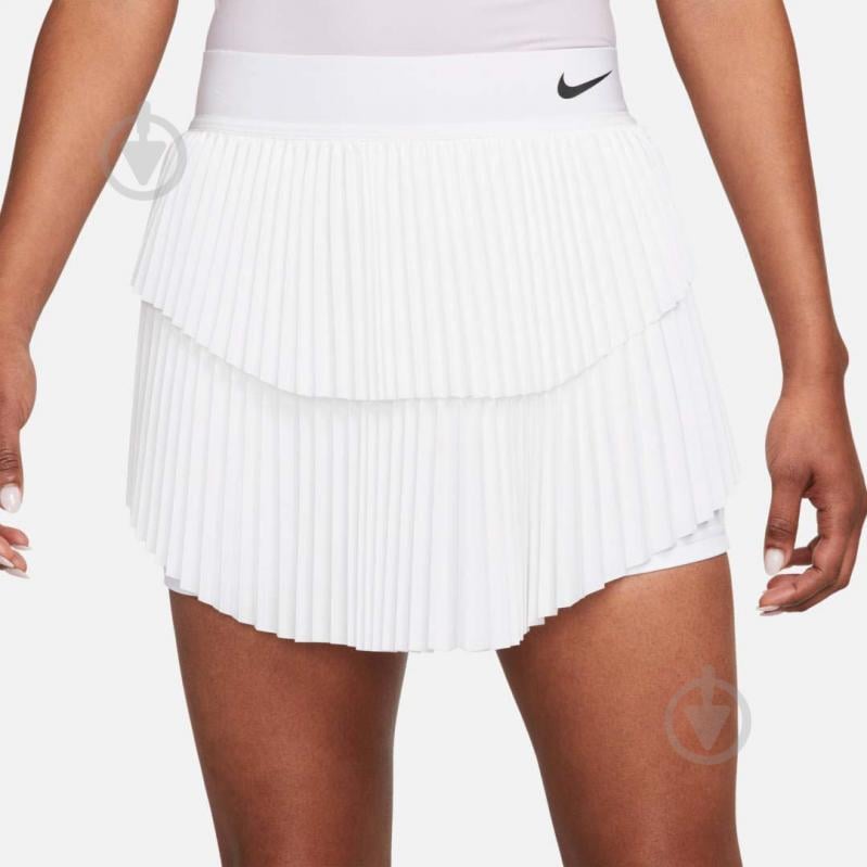 Юбка Nike DF SLAM SKIRT NT LN DA4726-100 р. XS белый - фото 1