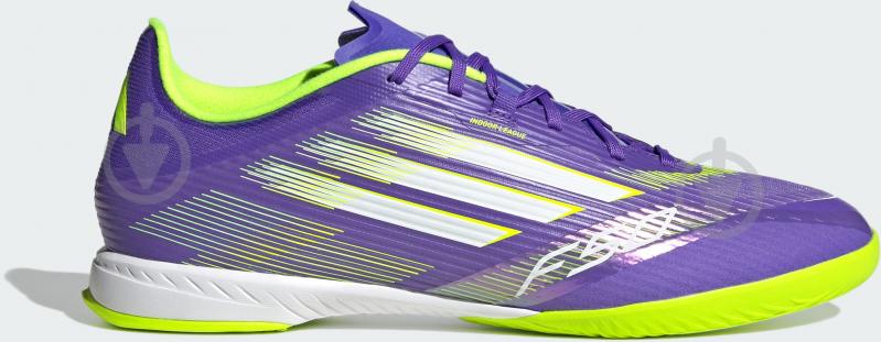 Футзальная обувь Adidas F50 LEAGUE IN JH7719 р.44 2/3 фиолетовый - фото 1